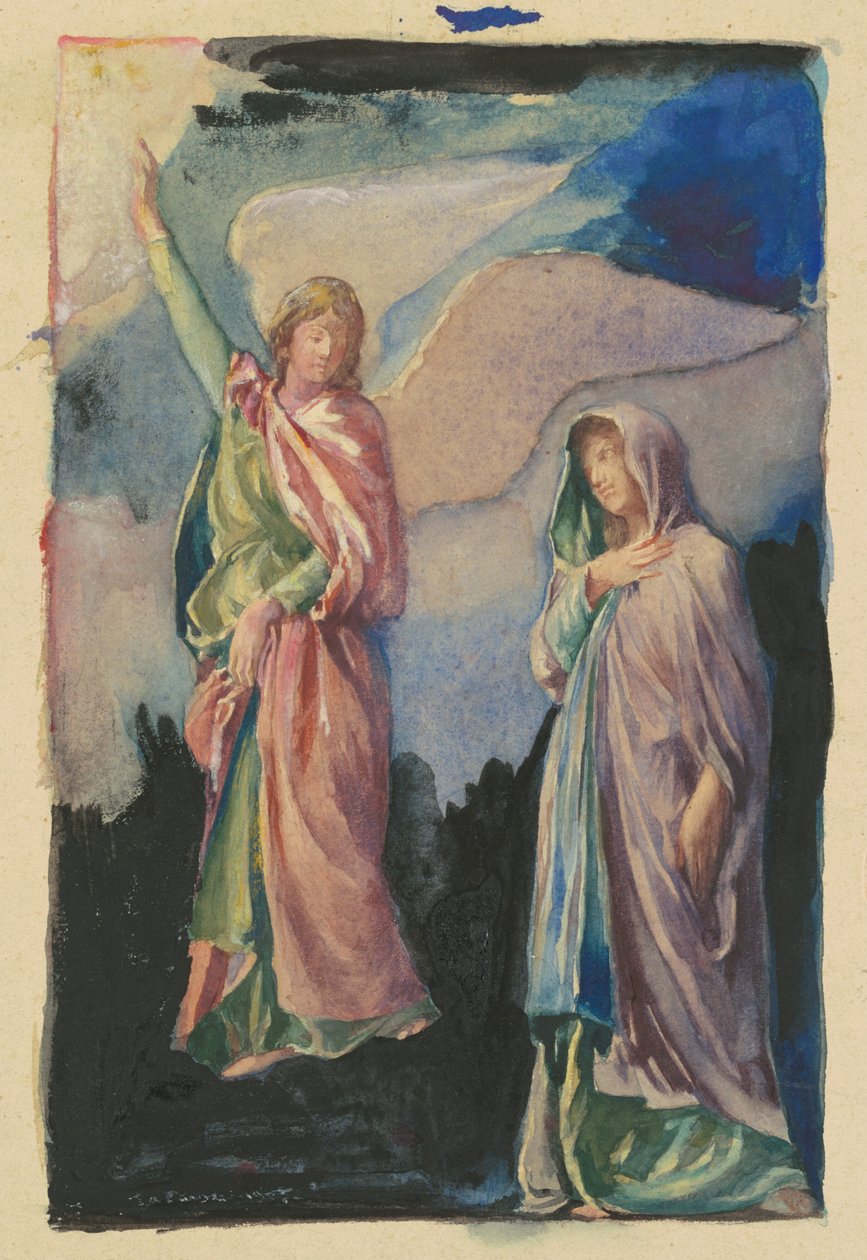 Tanulmány a "hitről" és a "reményről" alkotó: John La Farge