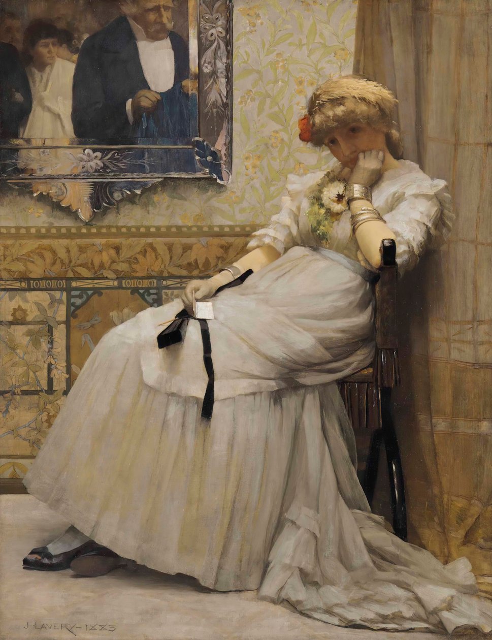 A Tánc után alkotó: John Lavery