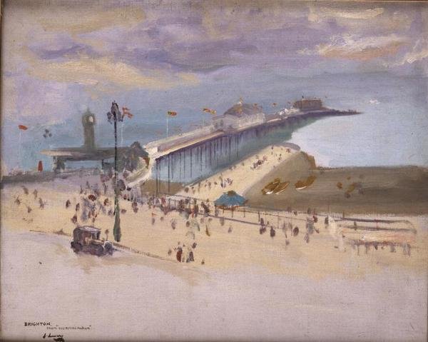Brighton a Royal Albionból alkotó: John Lavery