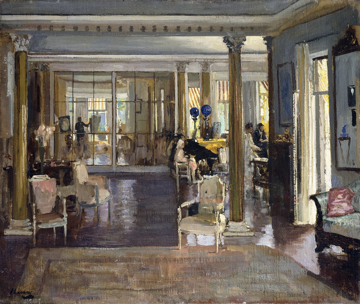 The Drawing Room, Falconhead alkotó: John Lavery