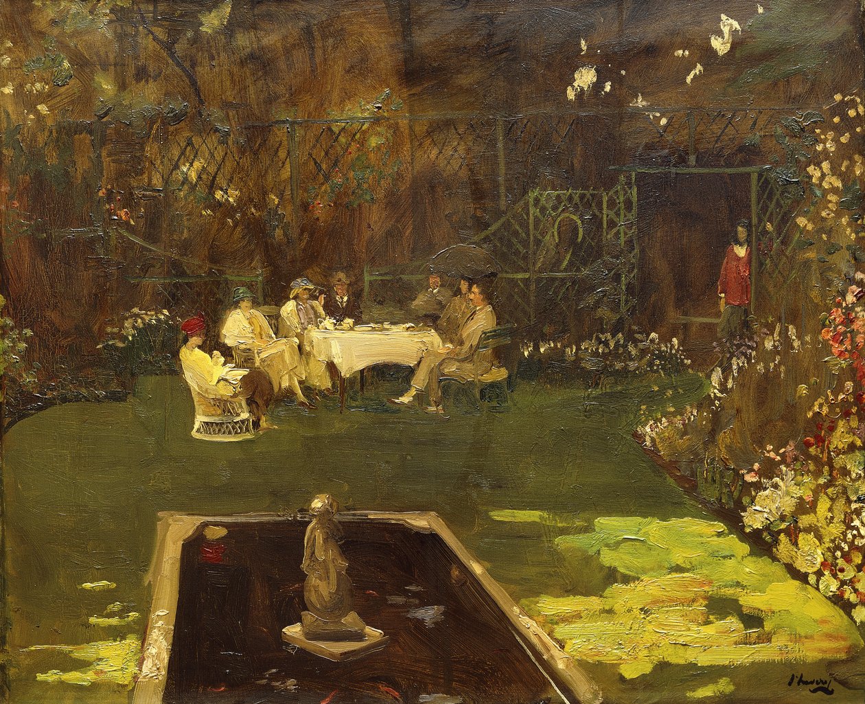 Az ardileai kert alkotó: John Lavery