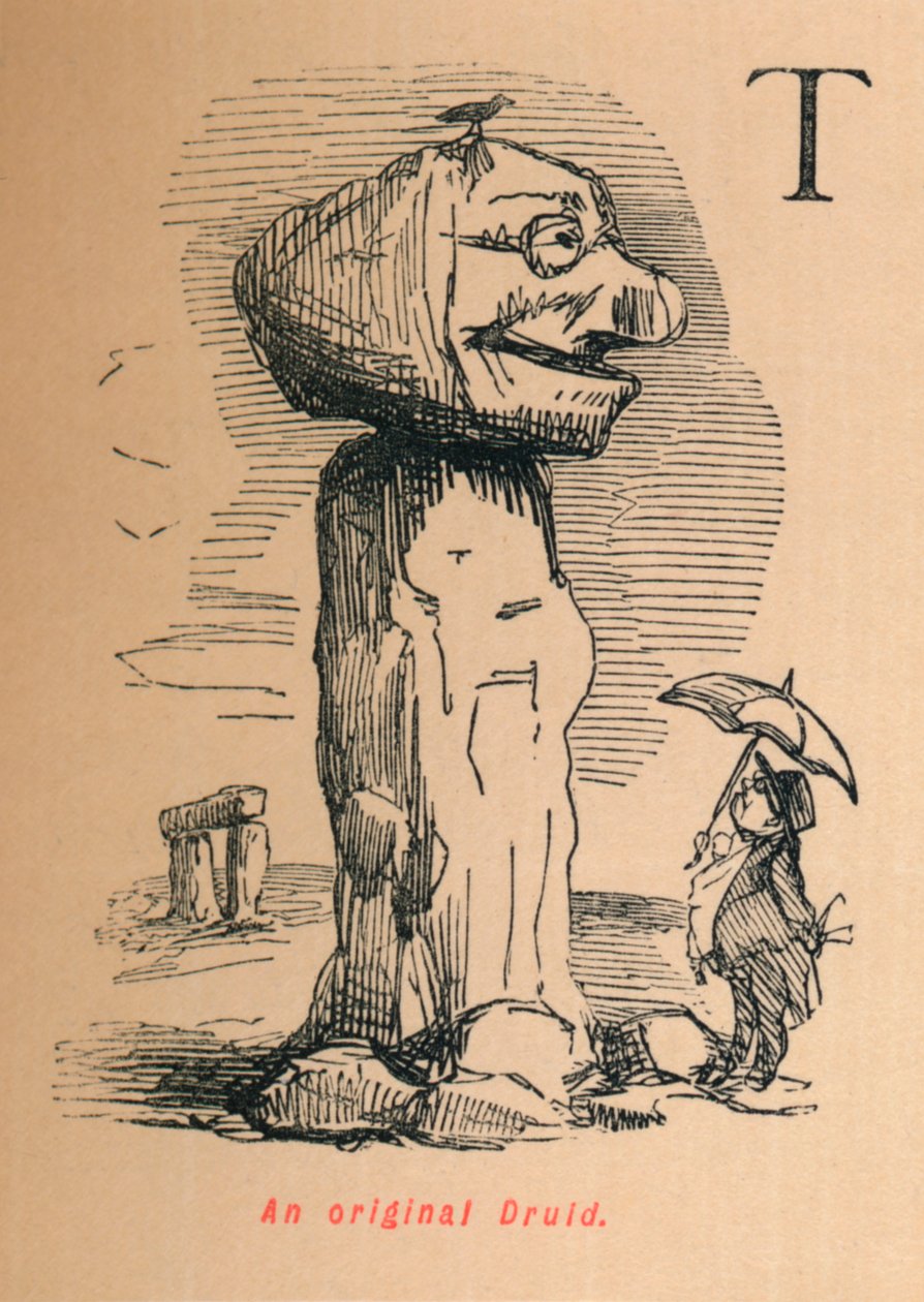 Eredeti druida, c1860, 1860 alkotó: John Leech