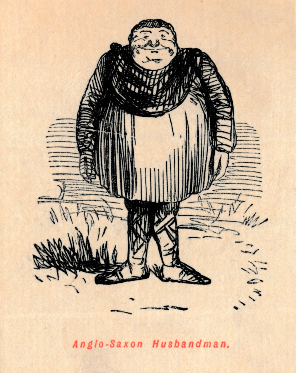 Angolszász férj, c1860, c1860 alkotó: John Leech