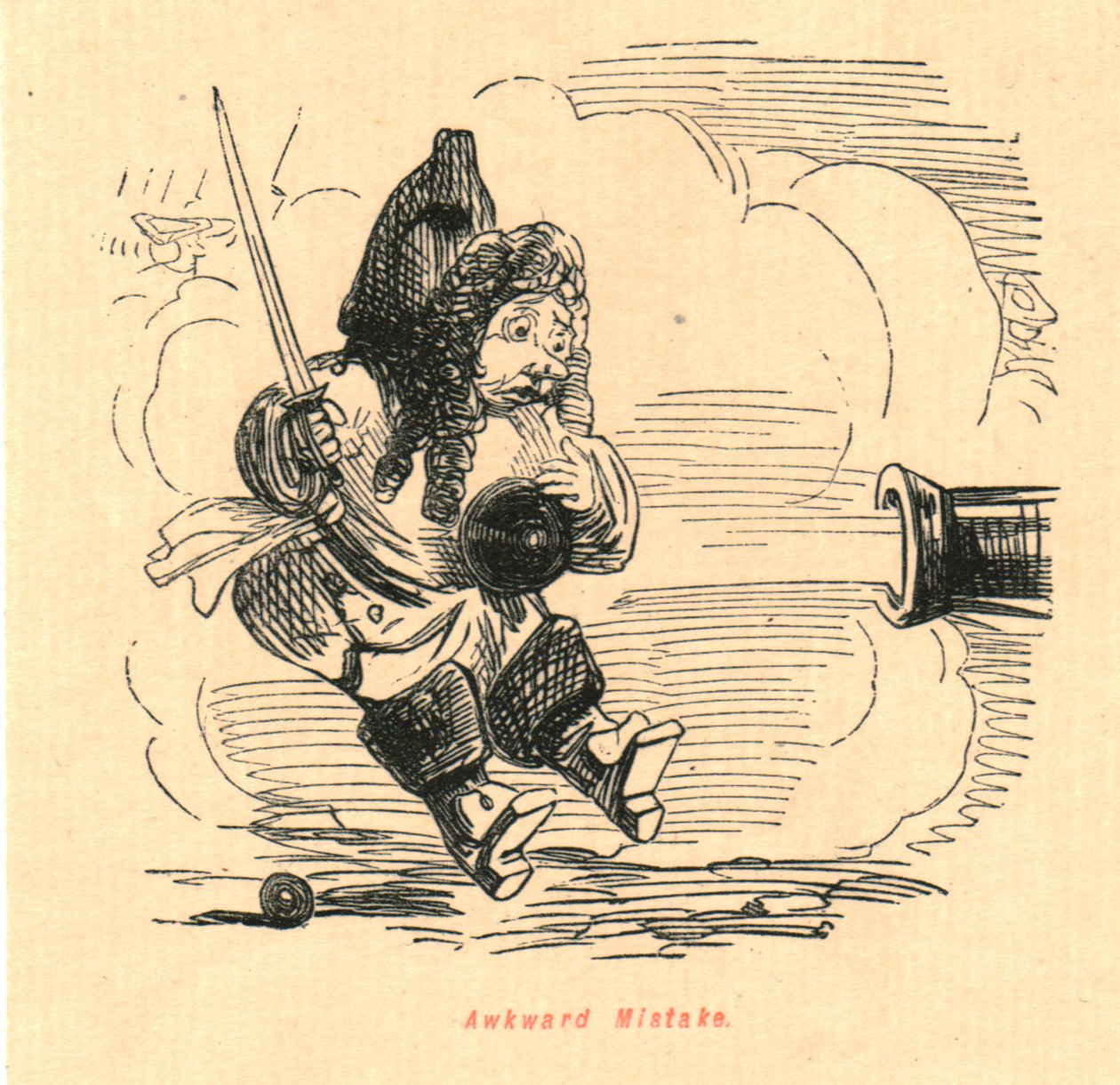 Kínos hiba, 1897. alkotó: John Leech