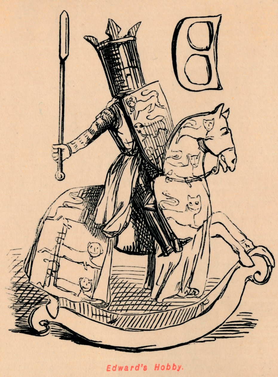 Edwards Hobby, c1860, c1860 alkotó: John Leech