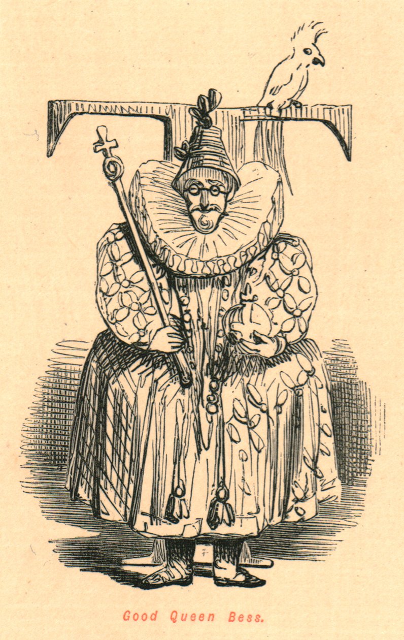 Jó királynő, Bess, 1897. alkotó: John Leech