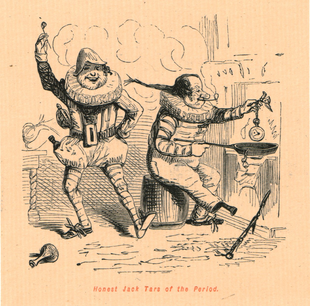 A korszak őszinte Jack Tarsa, 1897. alkotó: John Leech