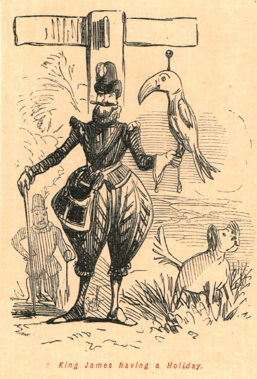 King James ünnepe van, 1897. alkotó: John Leech