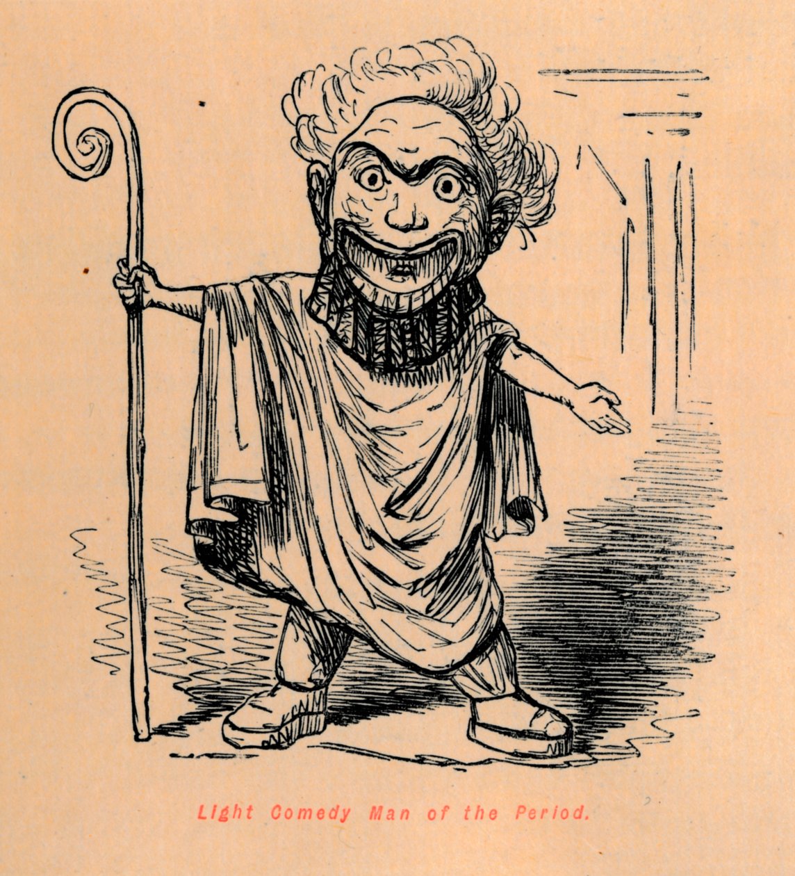 Könnyű vígjáték A korszak embere, 1852 alkotó: John Leech