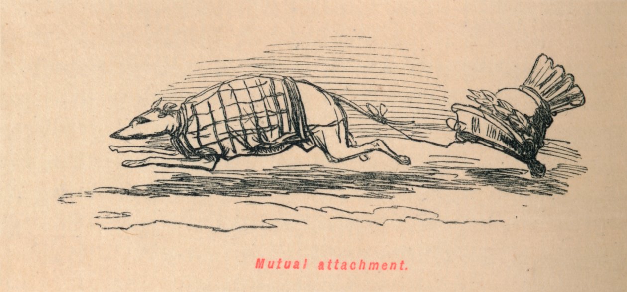 Kölcsönös kötődés, 1852 alkotó: John Leech