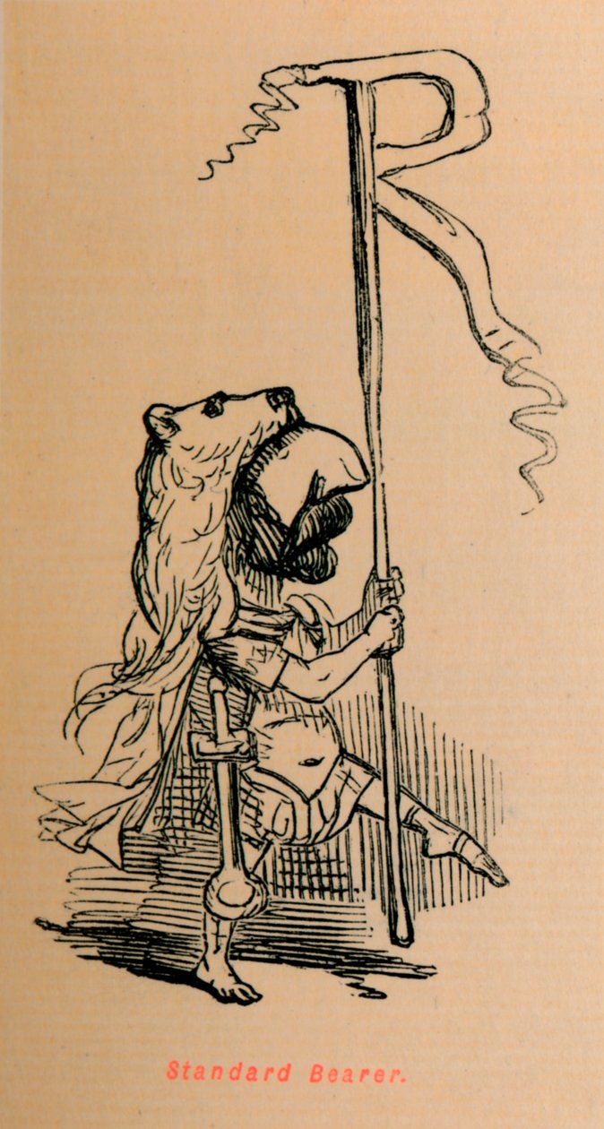 Szabványhordozó, 1852 alkotó: John Leech