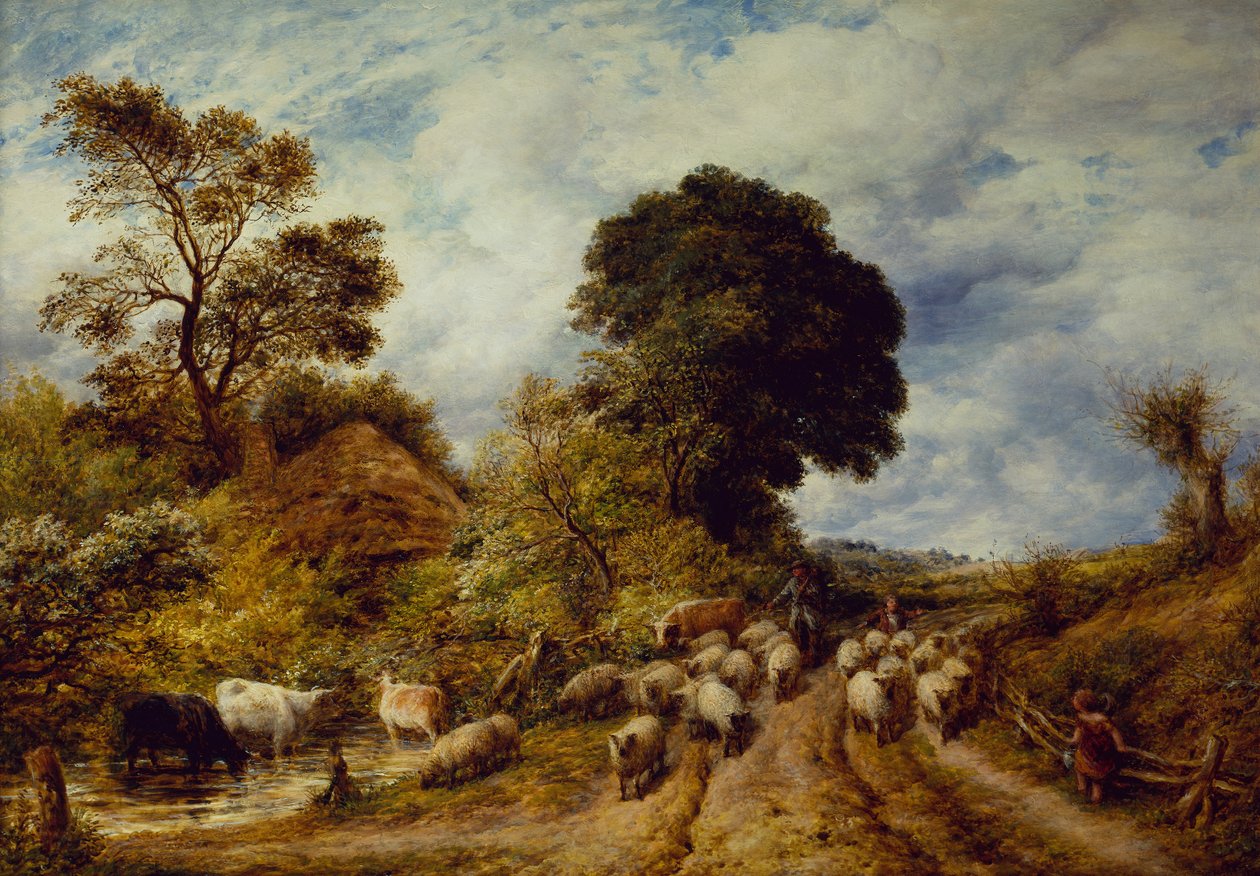 Egy országút alkotó: John Linnell