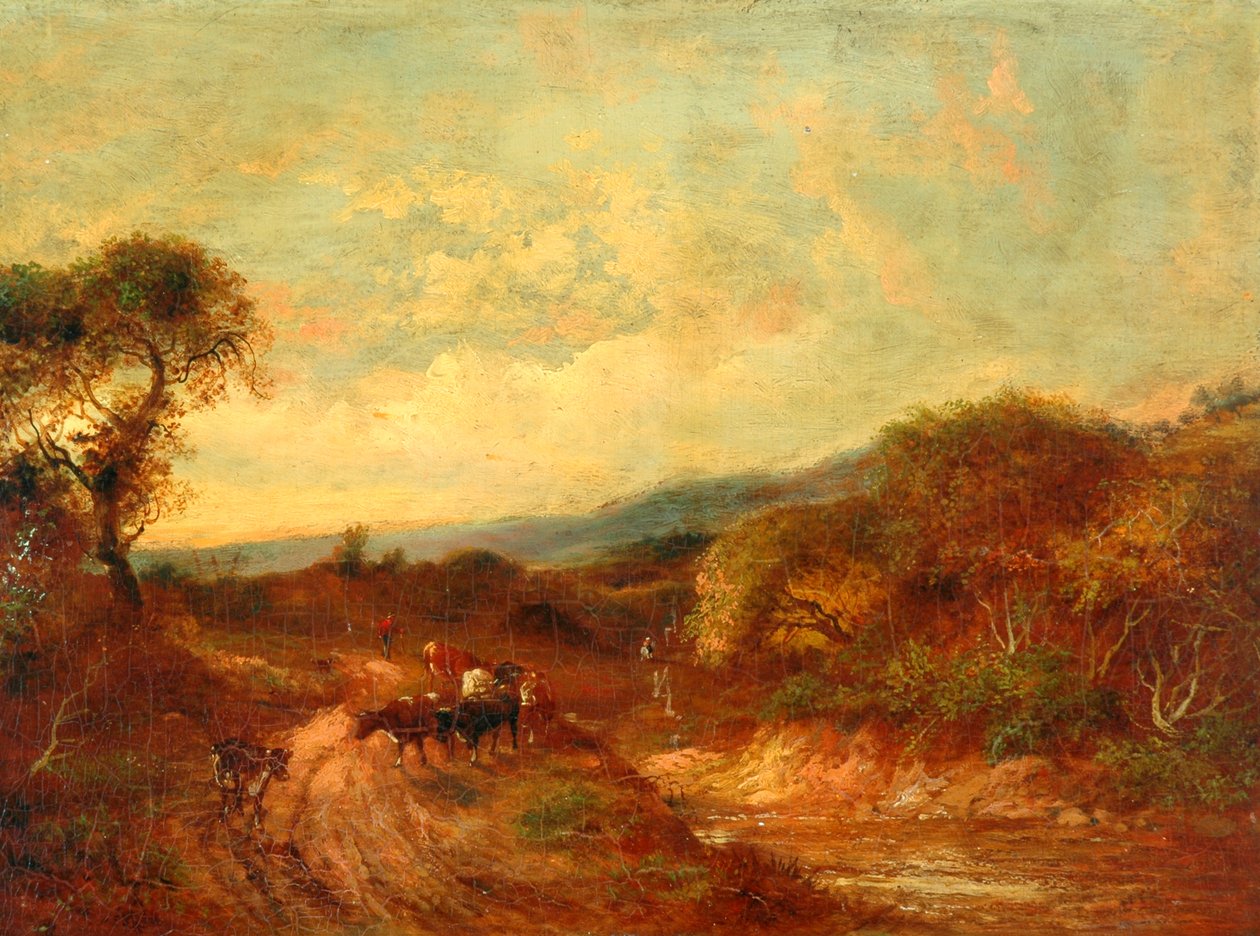 Red Hill közelében, Surrey államban alkotó: John Linnell