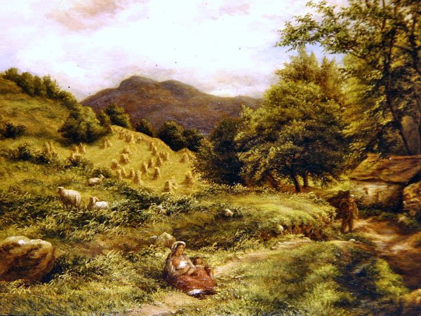 Redhill, Surrey (olaj, vászon) alkotó: John Linnell