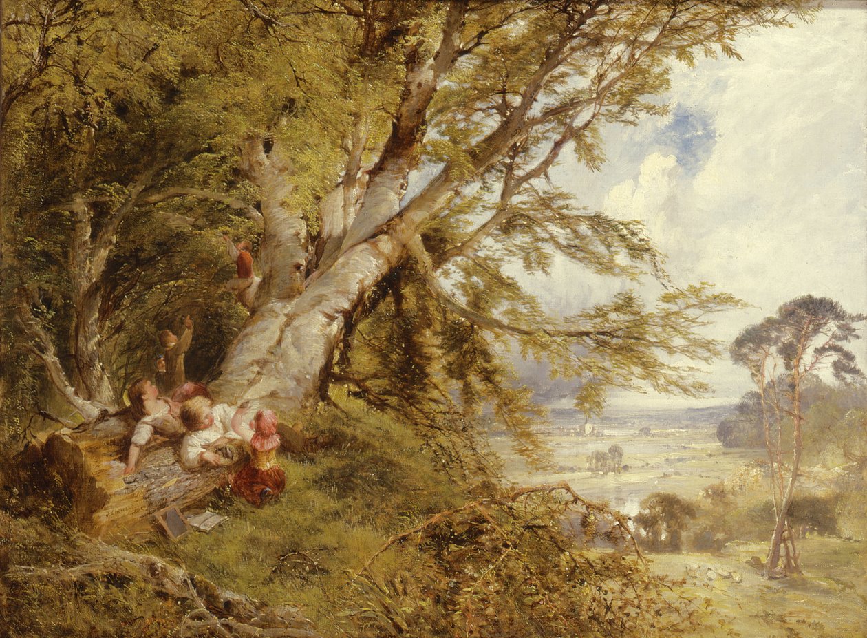 A Madárfészek alkotó: John Linnell