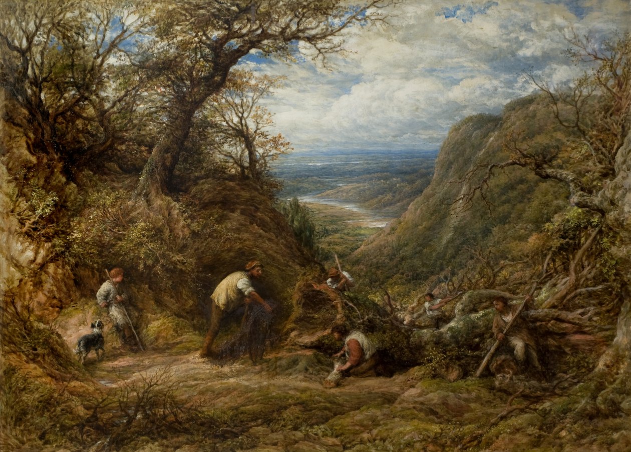 Az üreges fa alkotó: John Linnell