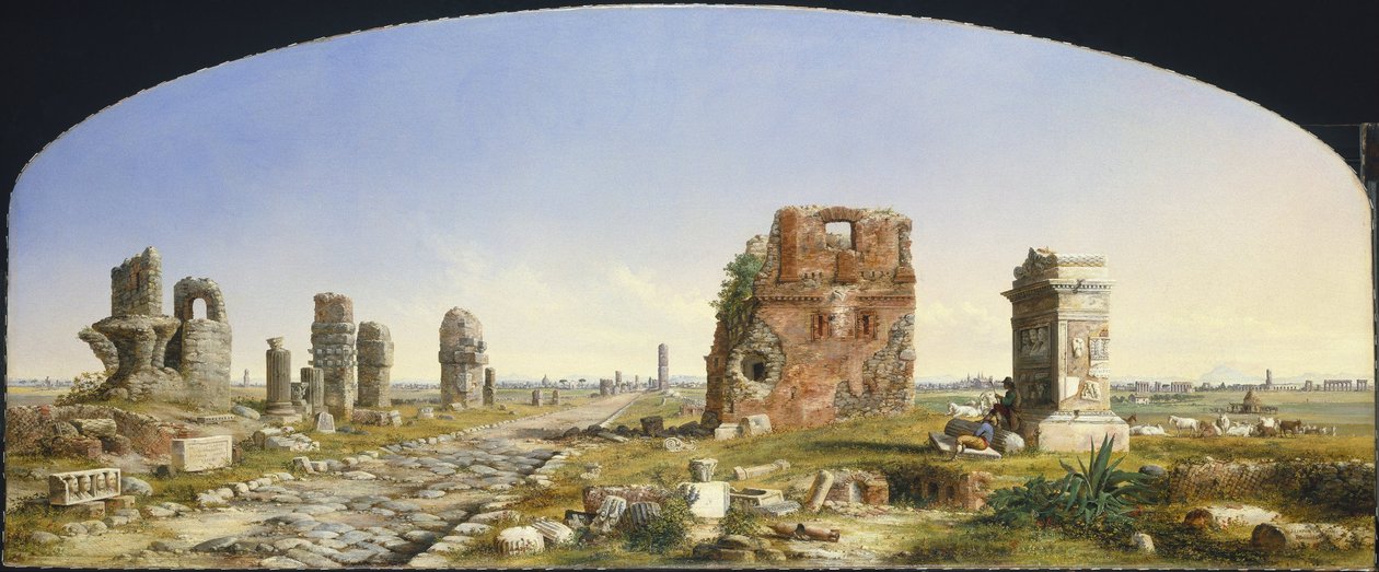 Az Appiai út alkotó: John Linton Chapman