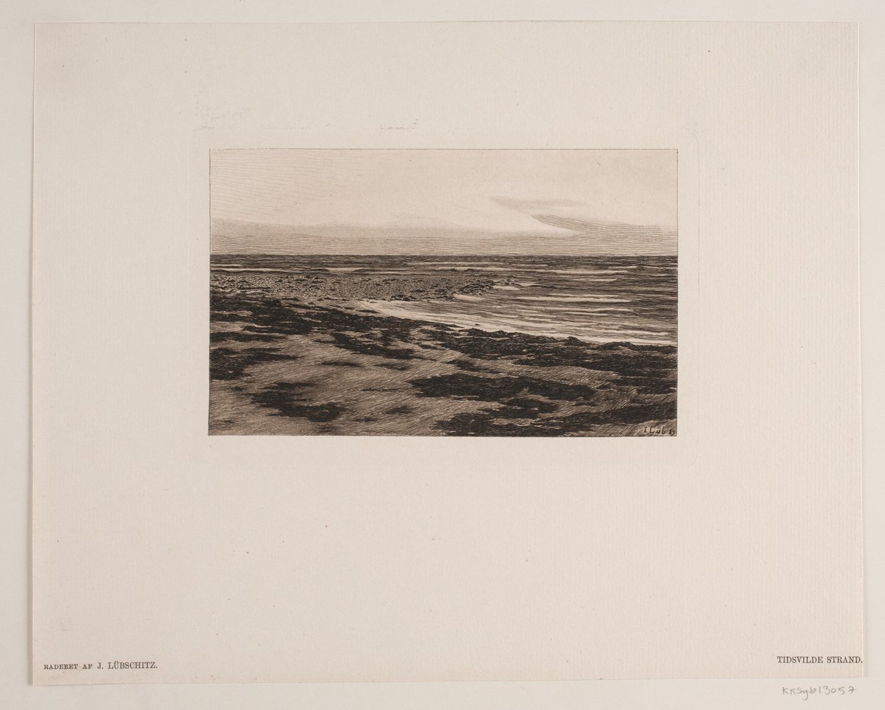 Tisvilde strand alkotó: John Lübschitz
