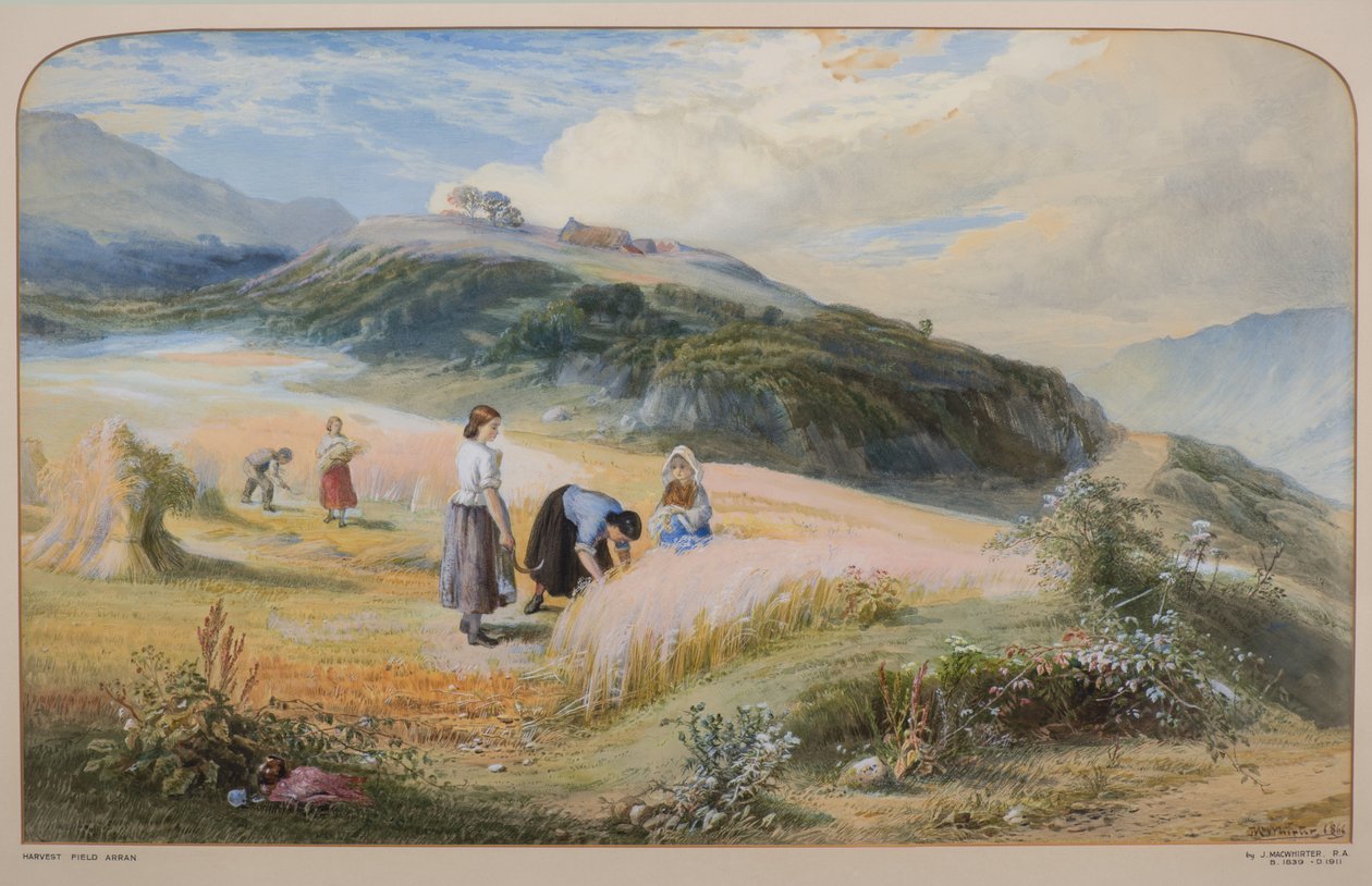 Harvest Field, Arran alkotó: John MacWhirter