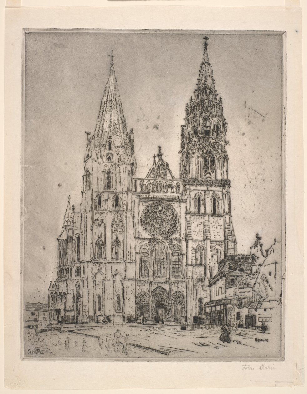 Chartres-i katedrális alkotó: John Marin