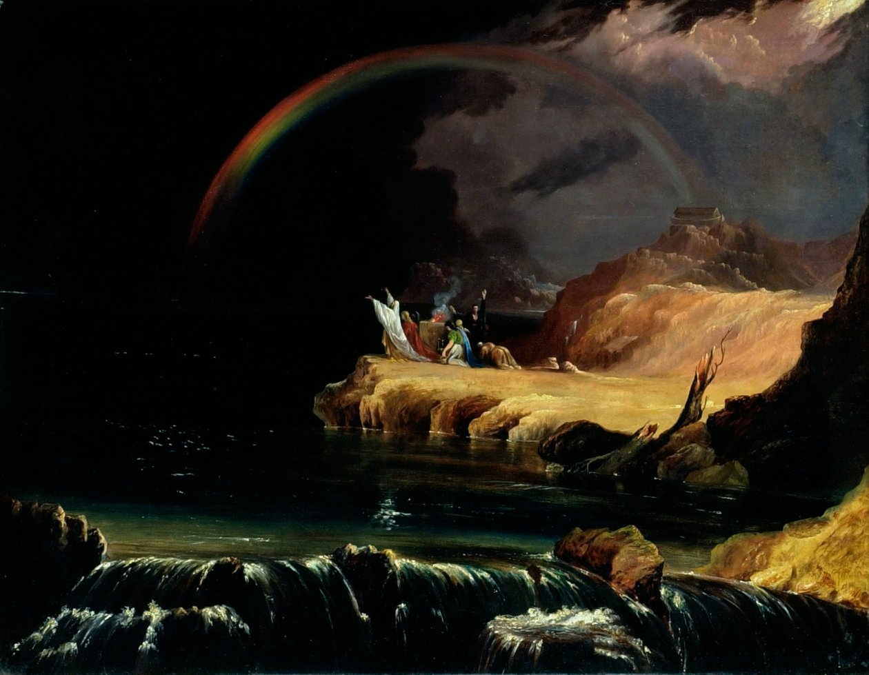 A Szövetség, 1843 körül (olaj, vászon) alkotó: John Martin