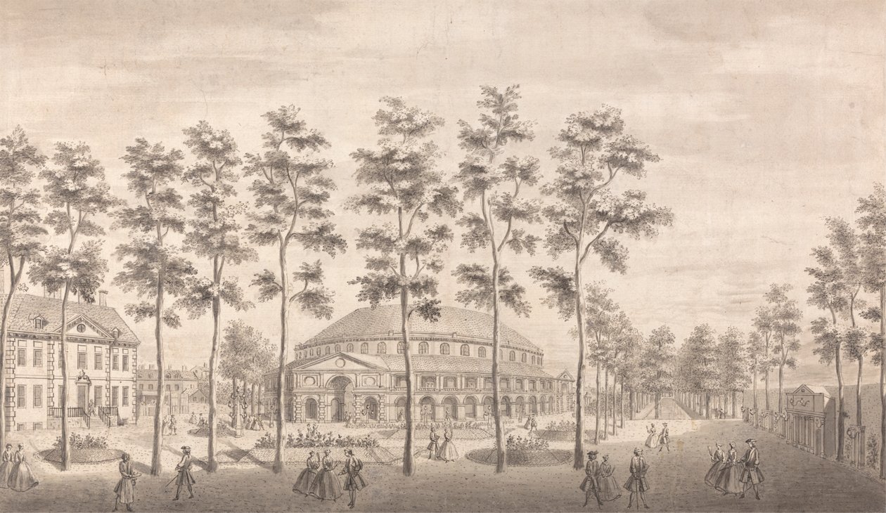 A Rotunda és a kertek, Ranelagh alkotó: John Maurer