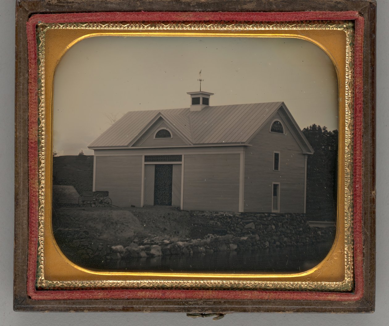 Csűr cím nélkül, 1851. alkotó: John McElroy