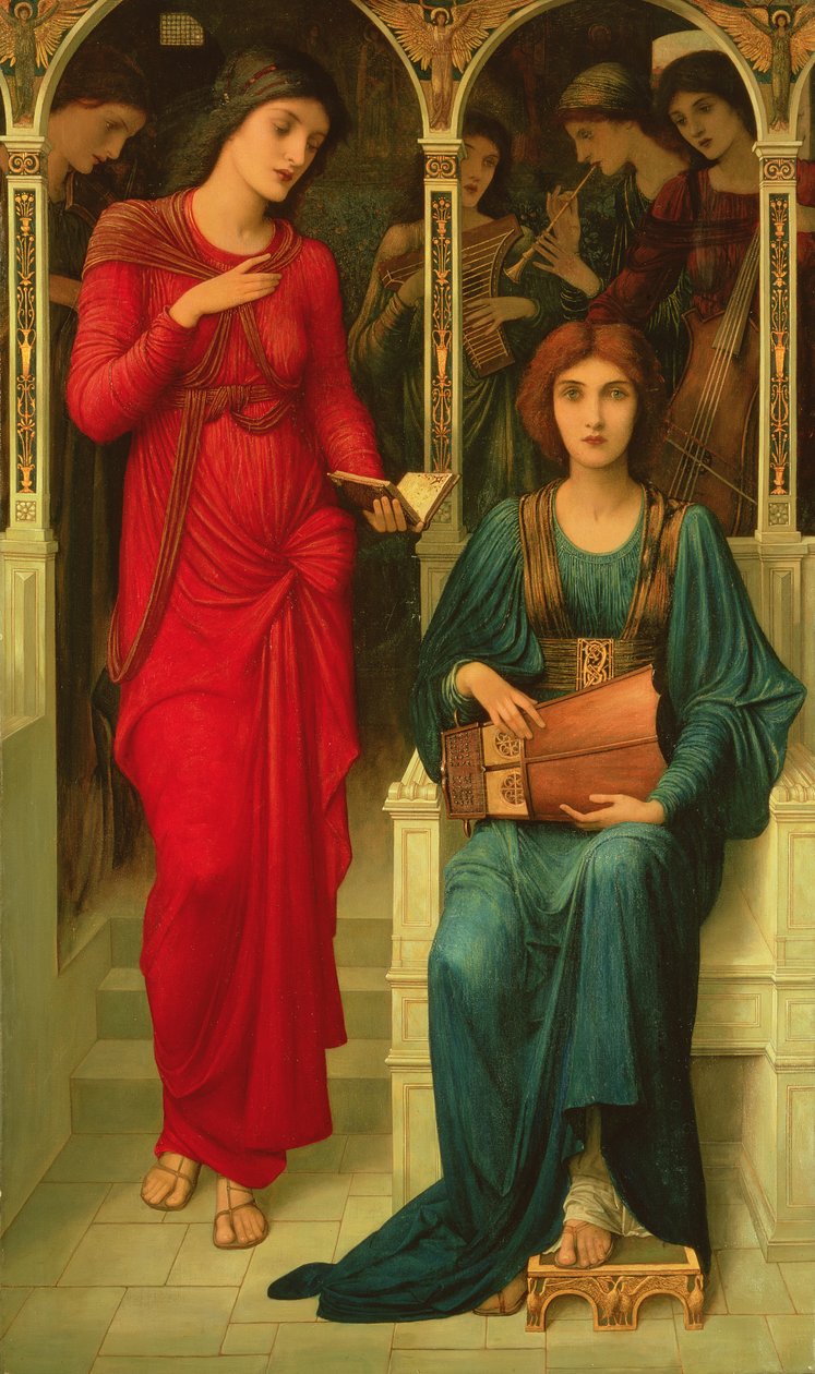 Óda a zenéhez alkotó: John Melhuish Strudwick