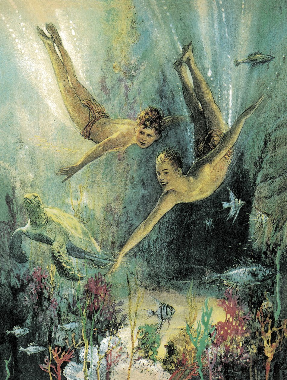 Korall-sziget alkotó: John Millar Watt
