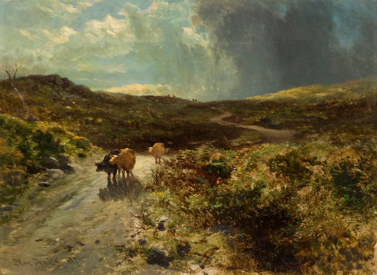 A hajtott út alkotó: John Milne Donald