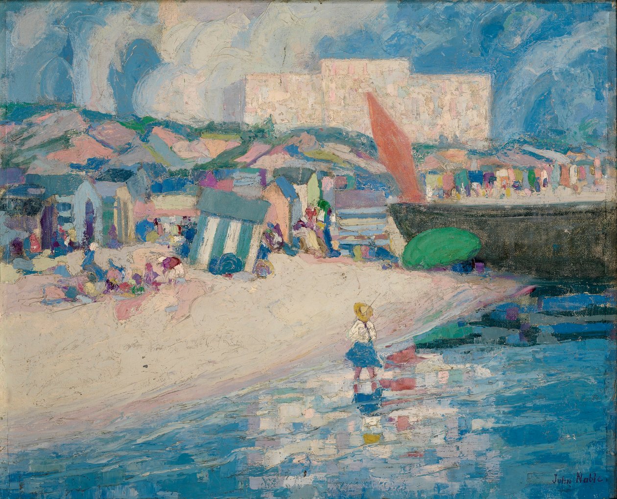 Apály (1929.6.79B hátlapja) alkotó: John Noble