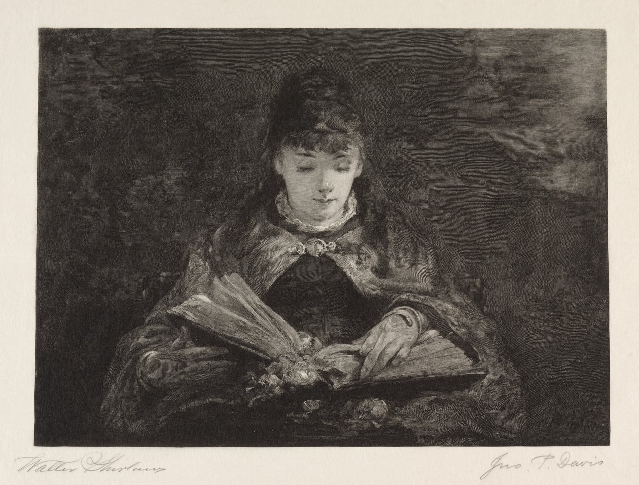 A régi költők között, 1887. alkotó: John Parker Davis