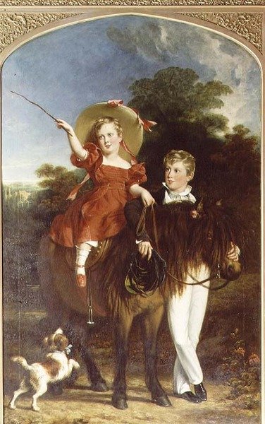 A Petre család (részlet) alkotó: John Partridge