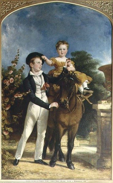 A Petre család (részlet) alkotó: John Partridge