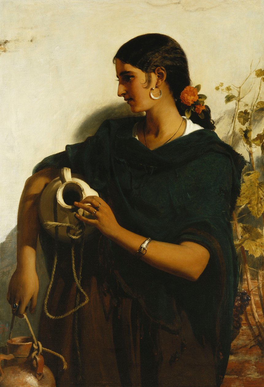 Egy sevillai cigány vízszállító, 1855 alkotó: John Phillip