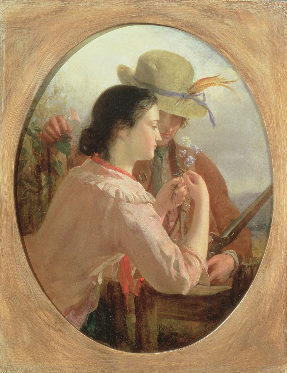 A Lovers Posy, 1846 alkotó: John Phillip
