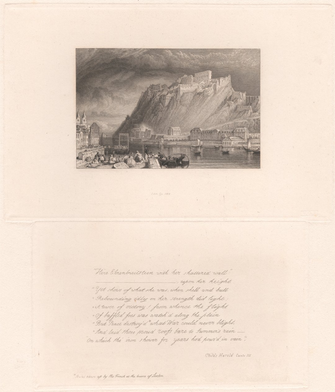 Ehrenbreitstein alkotó: John Pye