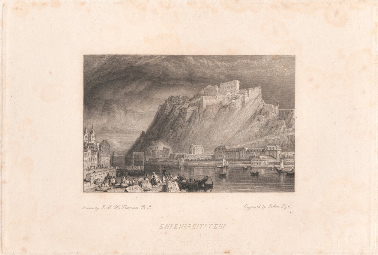 Ehrenbreitstein alkotó: John Pye
