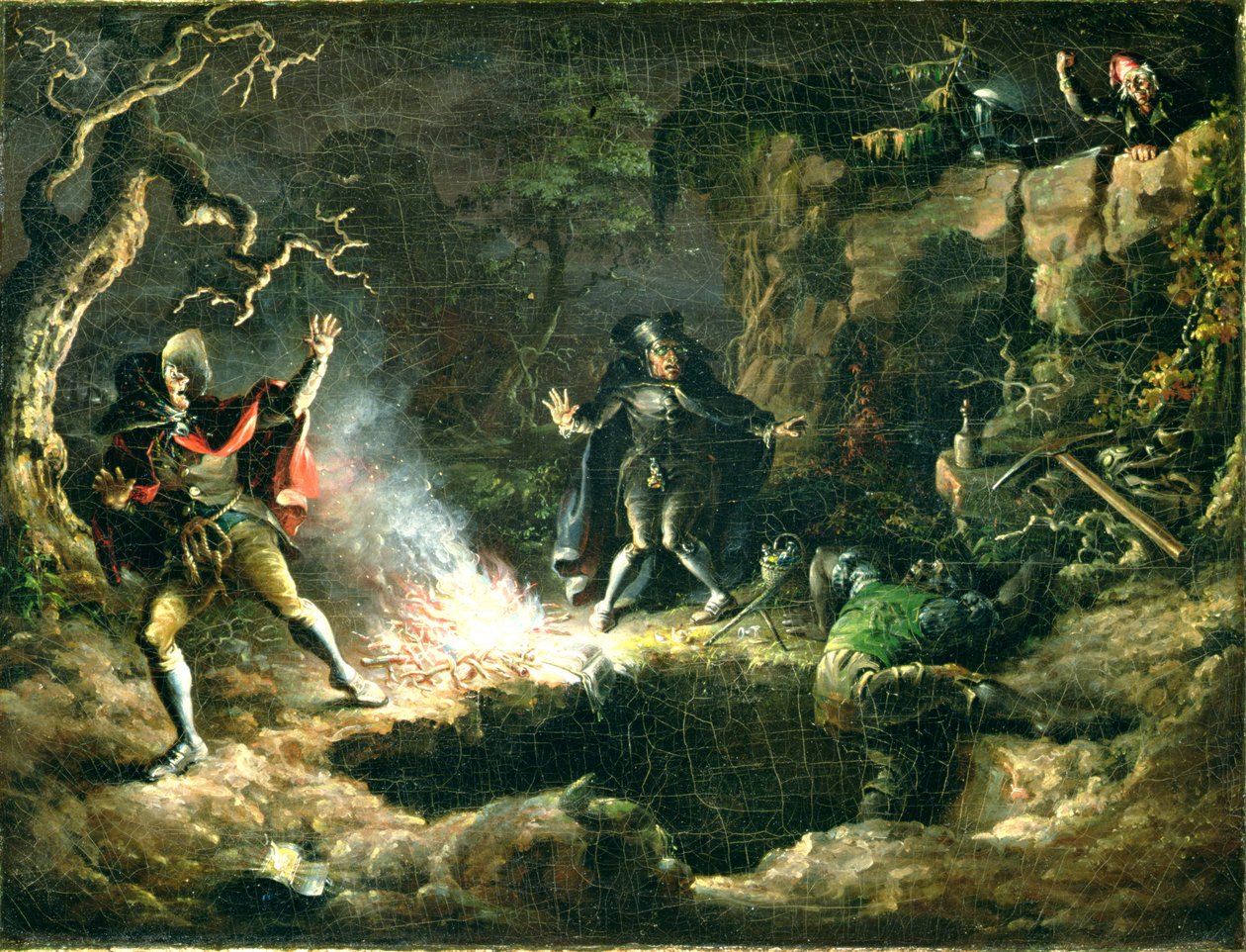 A Pénzásók alkotó: John Quidor