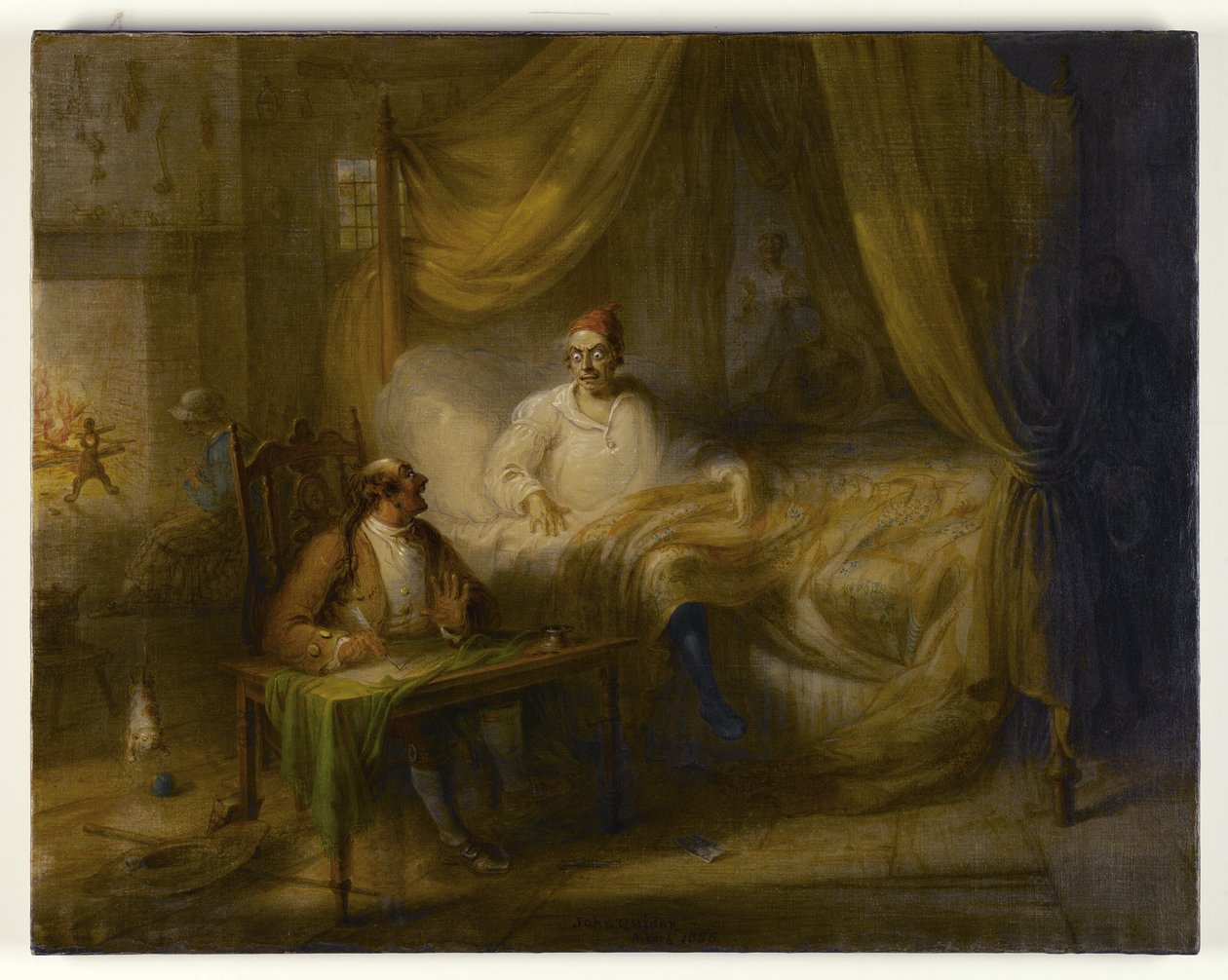Wolferts Will, 1856 alkotó: John Quidor