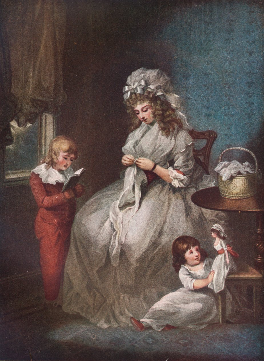 Egy feleség Egy házas nő, 1791 alkotó: John Raphael Smith