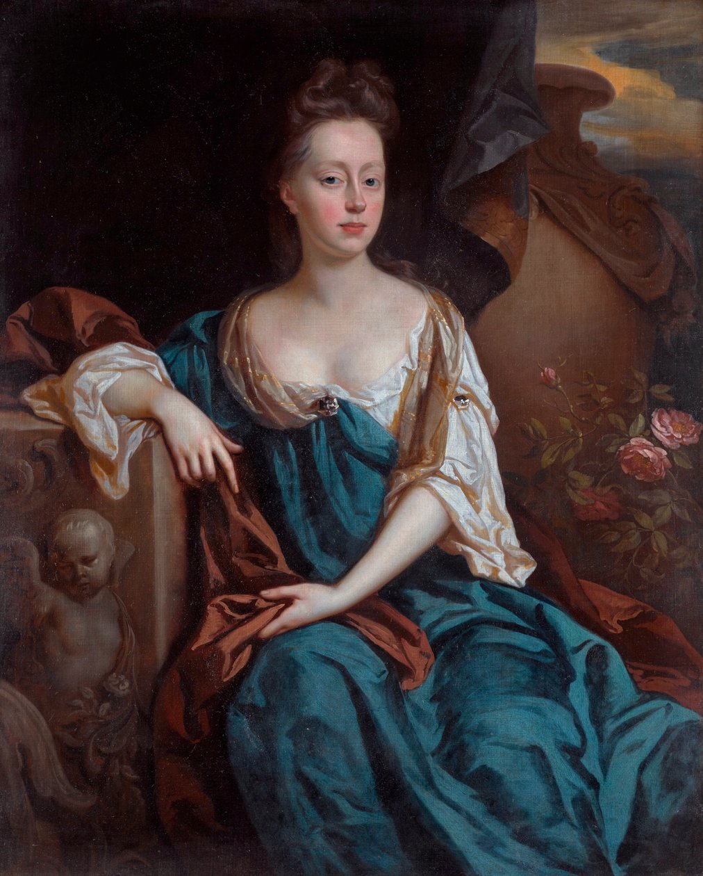 Alice Brownlow, született Sherard (1659-1721) alkotó: John Riley