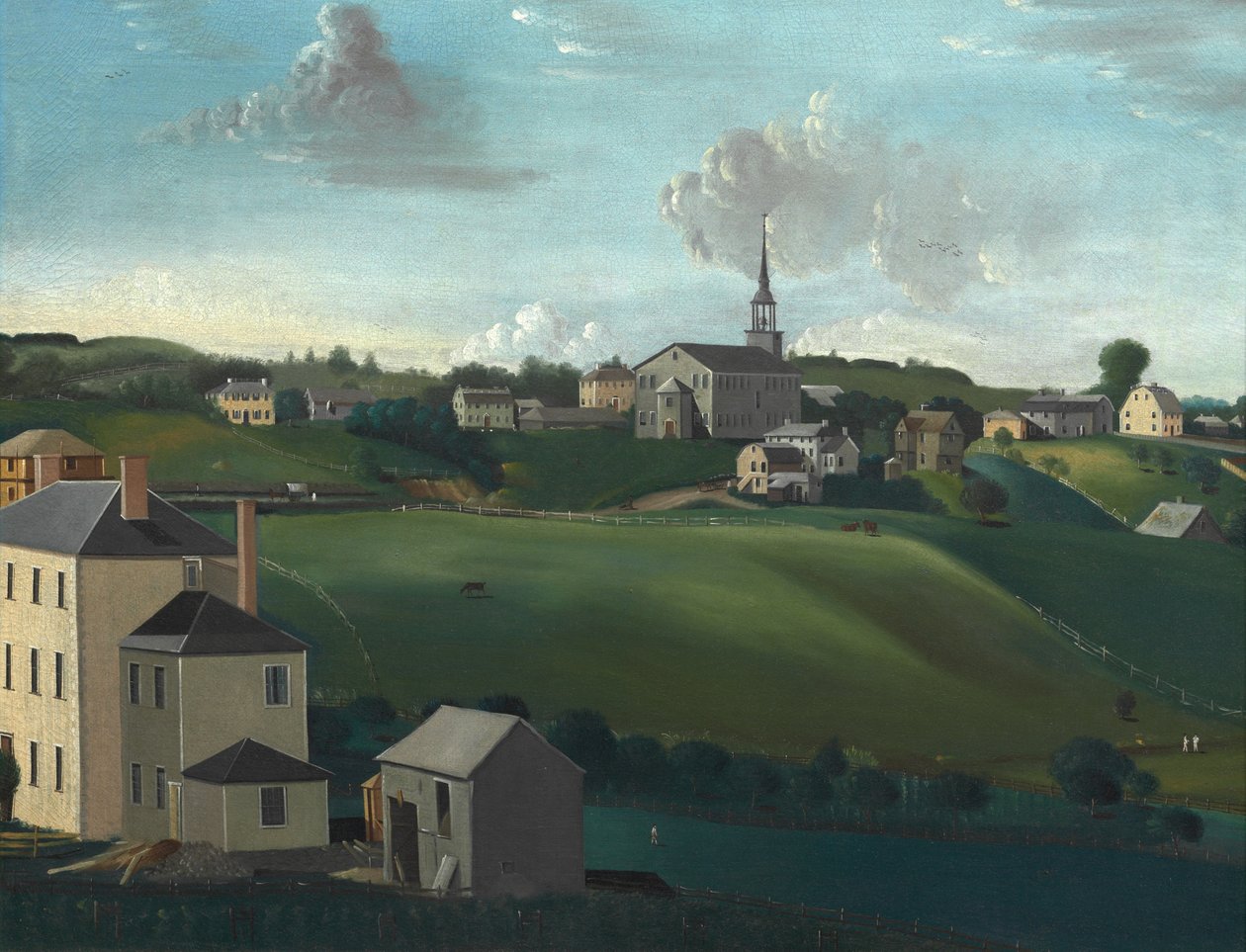 Meetinghouse Hill, Roxbury, Massachusetts alkotó: John Ritto Penniman