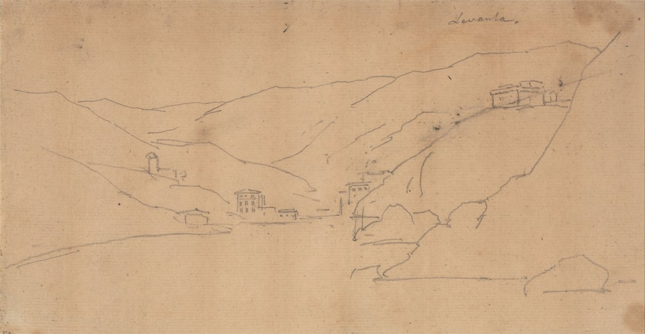 Levanta alkotó: John Robert Cozens