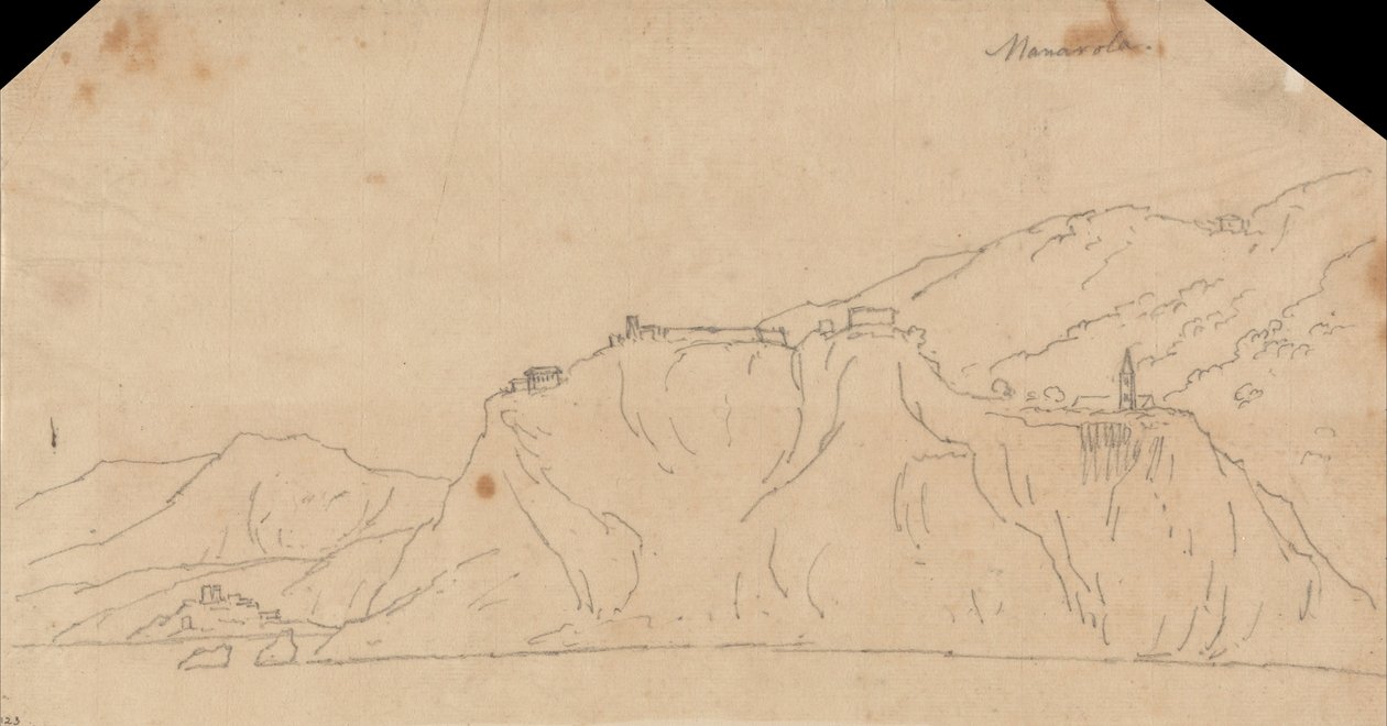 Manarola alkotó: John Robert Cozens