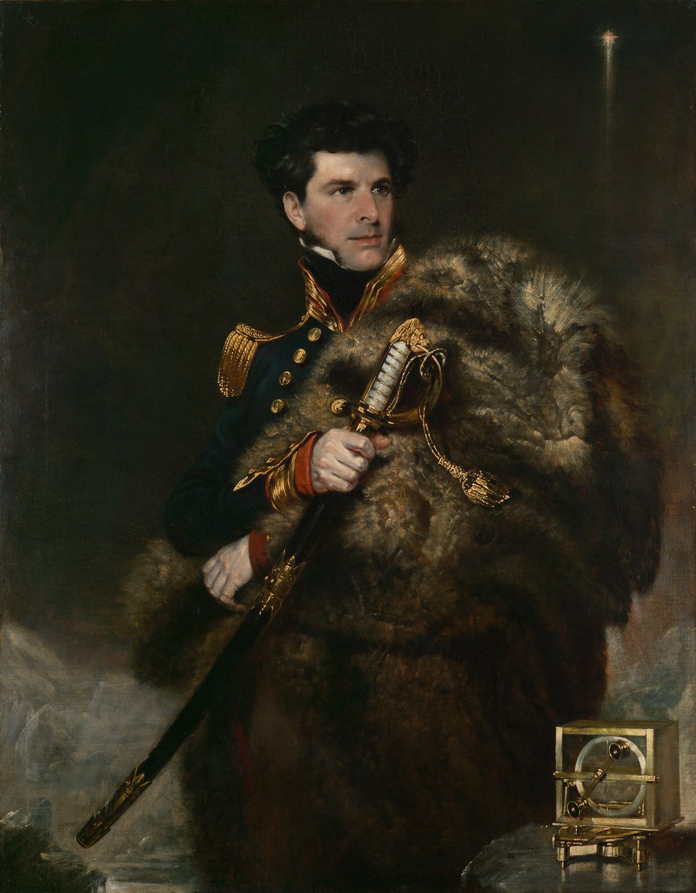 James Clark Ross parancsnok (1800-1862) alkotó: John Robert Wildman