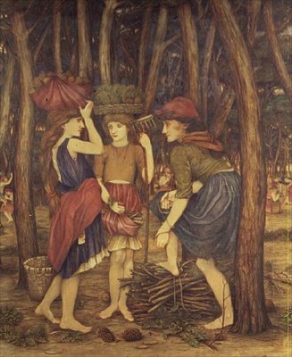 A Fenyőerdő alkotó: John Roddam Spencer Stanhope