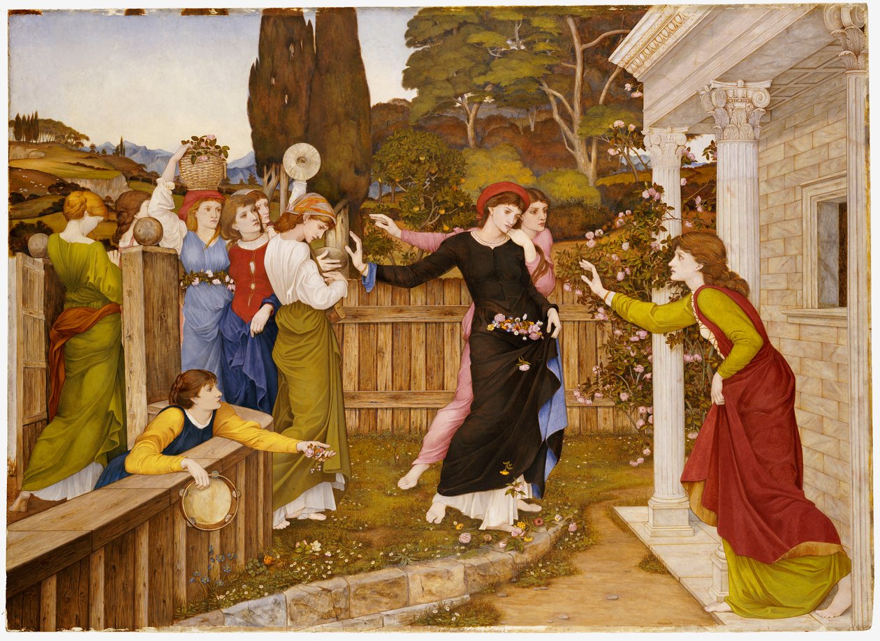 A Shulamite, 1882 körül alkotó: John Roddam Spencer Stanhope