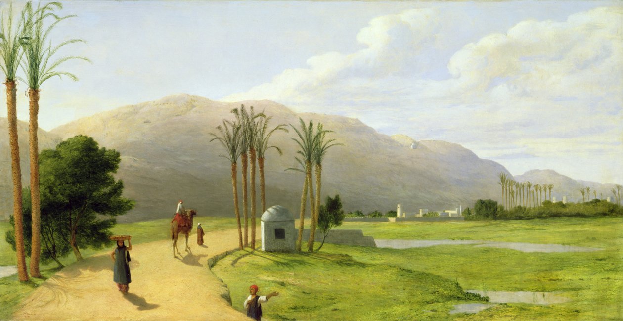 Asyut a Níluson, 1873 alkotó: John Rogers Herbert