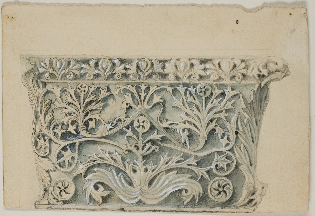 Bizánci oszlopfő alkotó: John Ruskin
